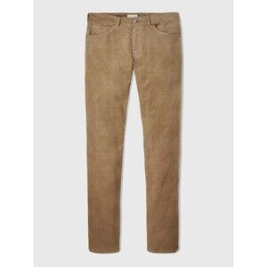 PETER MILLAR Jeans Mens Size 32 Tan Corduroy Superior Soft Five Pocket $175